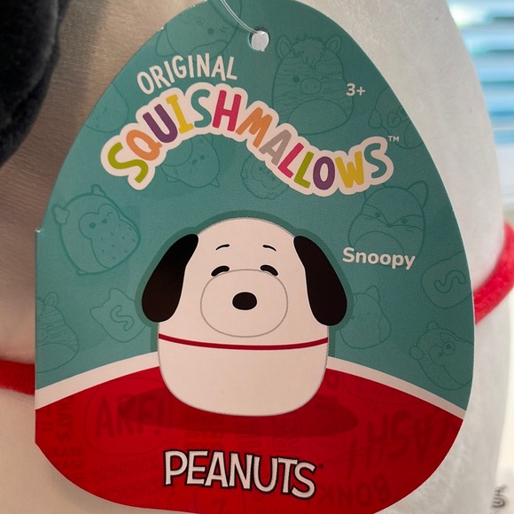 NWT 8” Peanuts Snoopy Squishmallow - Picture 3 of 4